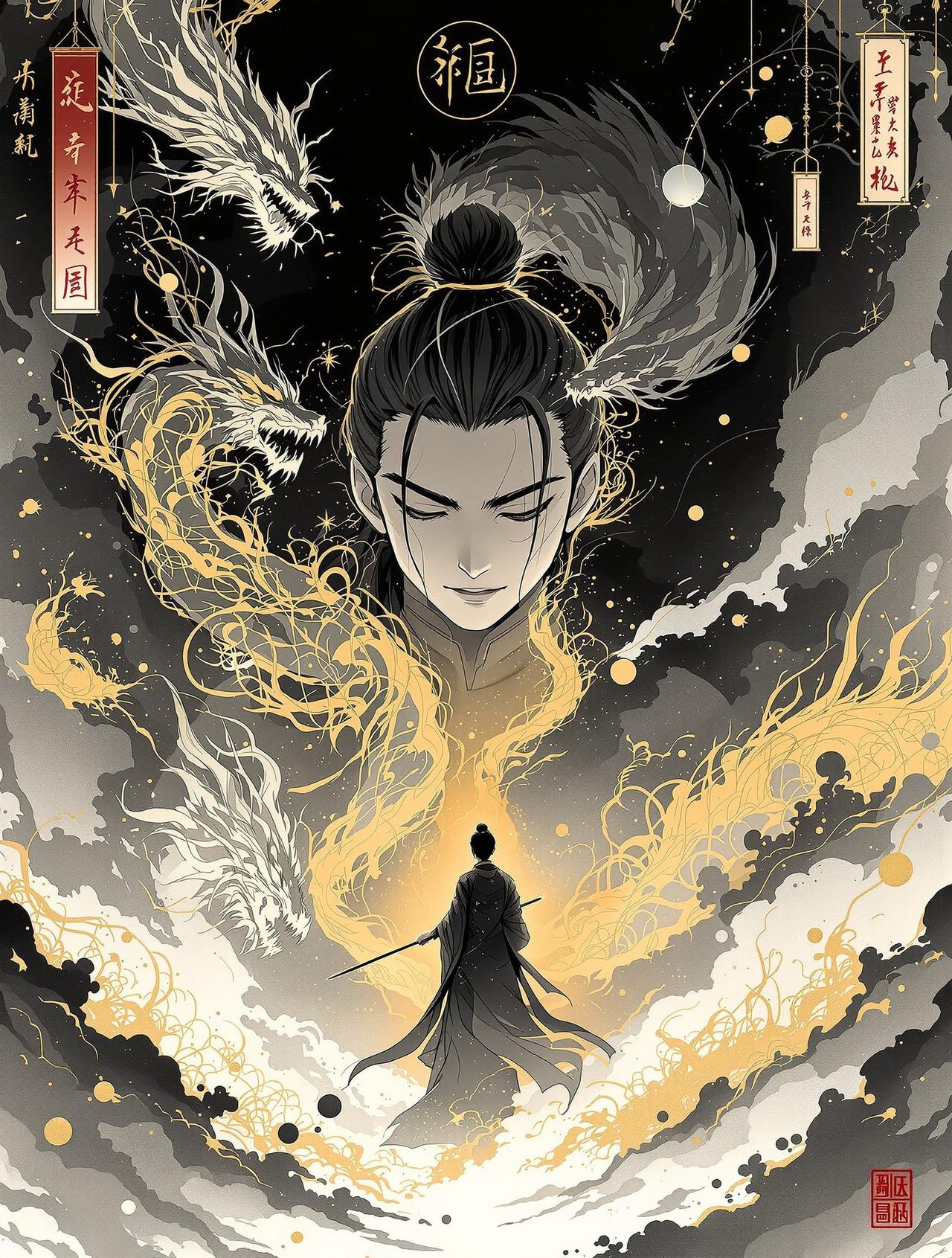 韩漫日漫 - 墨画金石